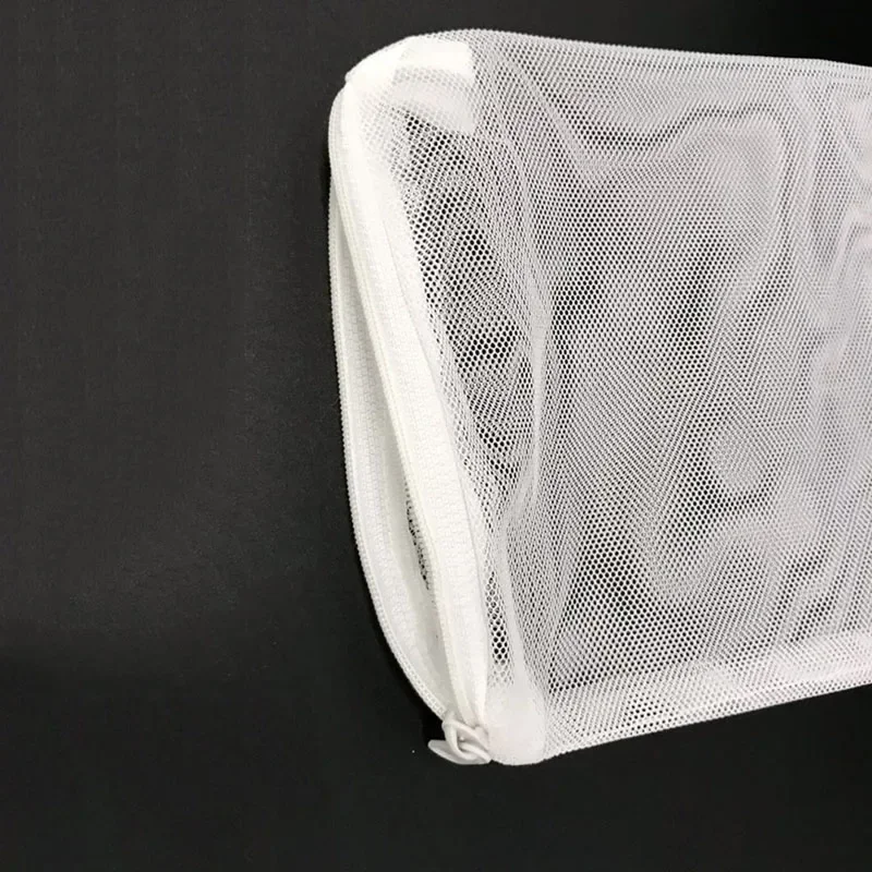 Aquarium Filter Net Mesh Bags - Set of 10, White and Black