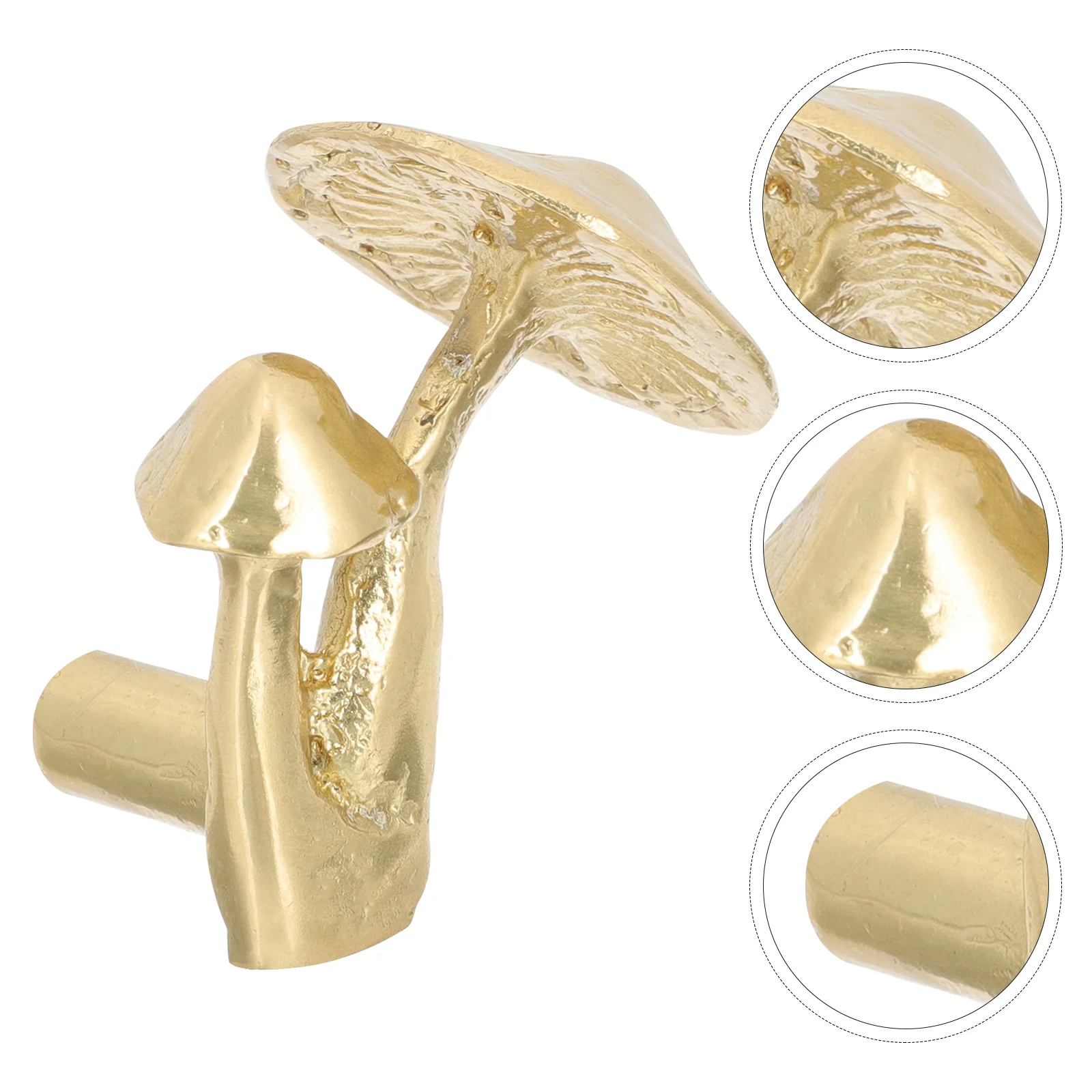 

Cabinet Doorknob Brass Mushroom Drawer Shoe Wardrobe Handle Pulls Furniture