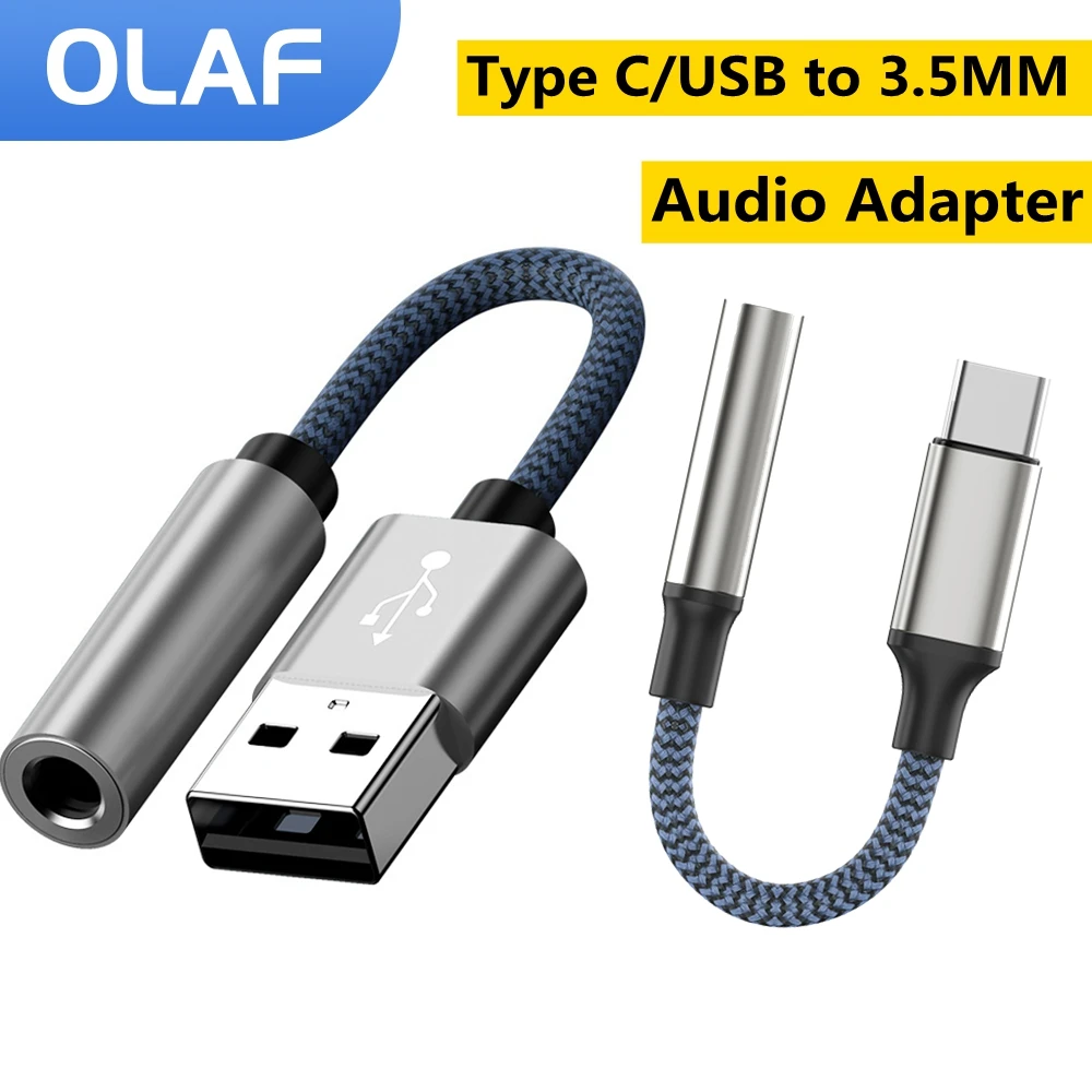 USB C ~ 3.5mm 여성용 헤드폰 잭 어댑터 (삼성 iPhone 15 16 용) USB ~ 3.5mm 잭 오디오 Aux ...