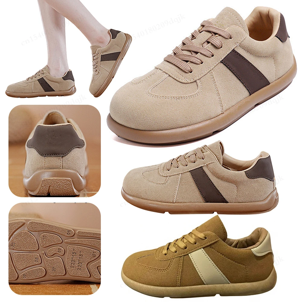 Flats Shoes Women's Sneakers Platform Casual Breathable Sport Shoes With Velcro main image 1