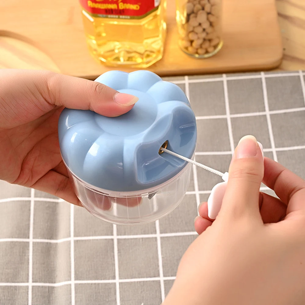 1PC Household Garlic Puller Cutting And Pressing Garlic Manual Mincer Kitchen Puree Mini Auxiliary Food Machine