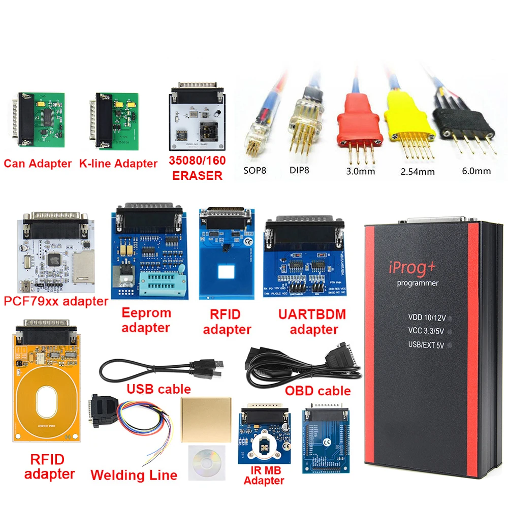 V87 Iprog+ Key Programmer Support IMMO + Reset Iprog Pro Till Replace Carprog key programmer