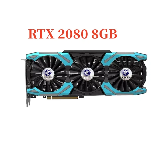 

C CCTING RTX 2080 8GB Graphics Card GDDR6 256BIT Gaming Video Card For NVIDIA GeForce RTX 2080 256 Bit PCI-E PCIE3.0 X16 PELADN