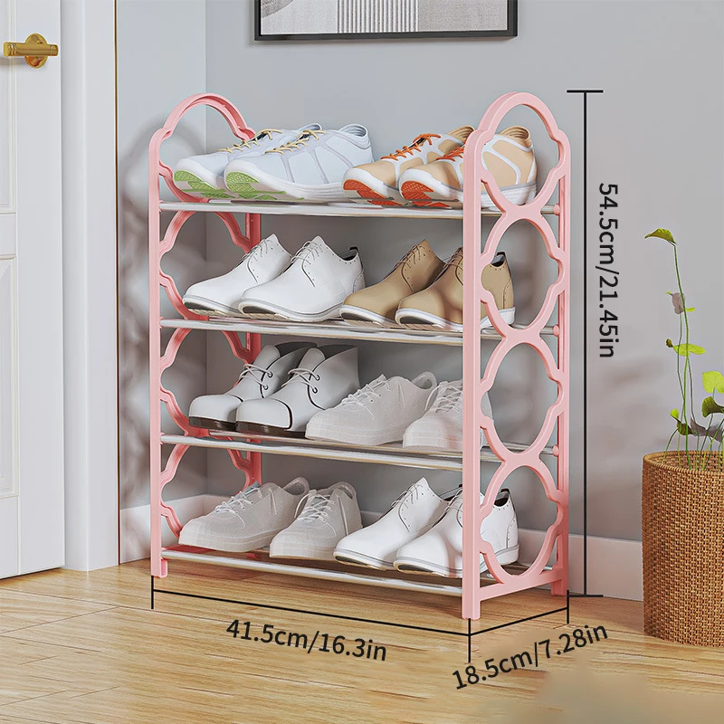 Multi-Layer Dustproof Shoe Rack Simple Space Saving Storage Home Organization