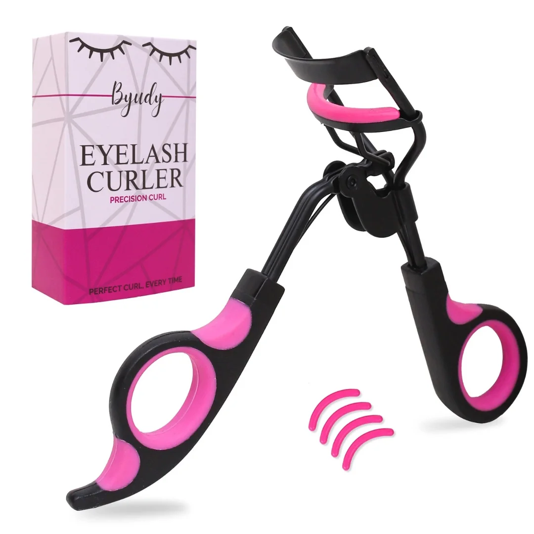SheLikes Professional Eyelash Curler With Silicone Rubber Replacement Pads