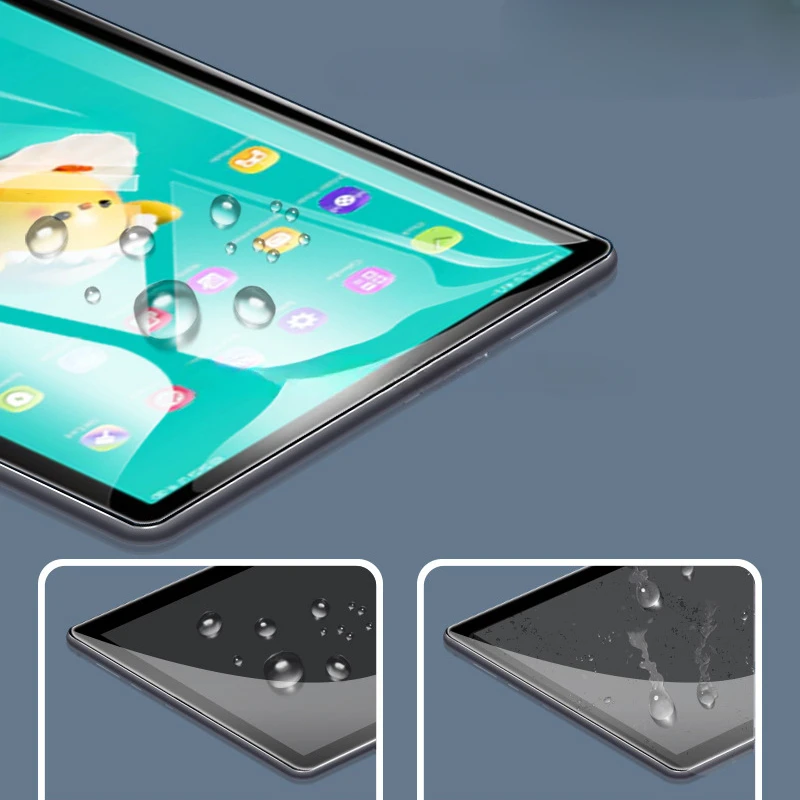 Vidro Temperado Limpar Protetor de Tela Película Protetora para Blackview Tab a7 Crianças 10.1 Tablet hd Black View bv Taba7 - Imagem 6