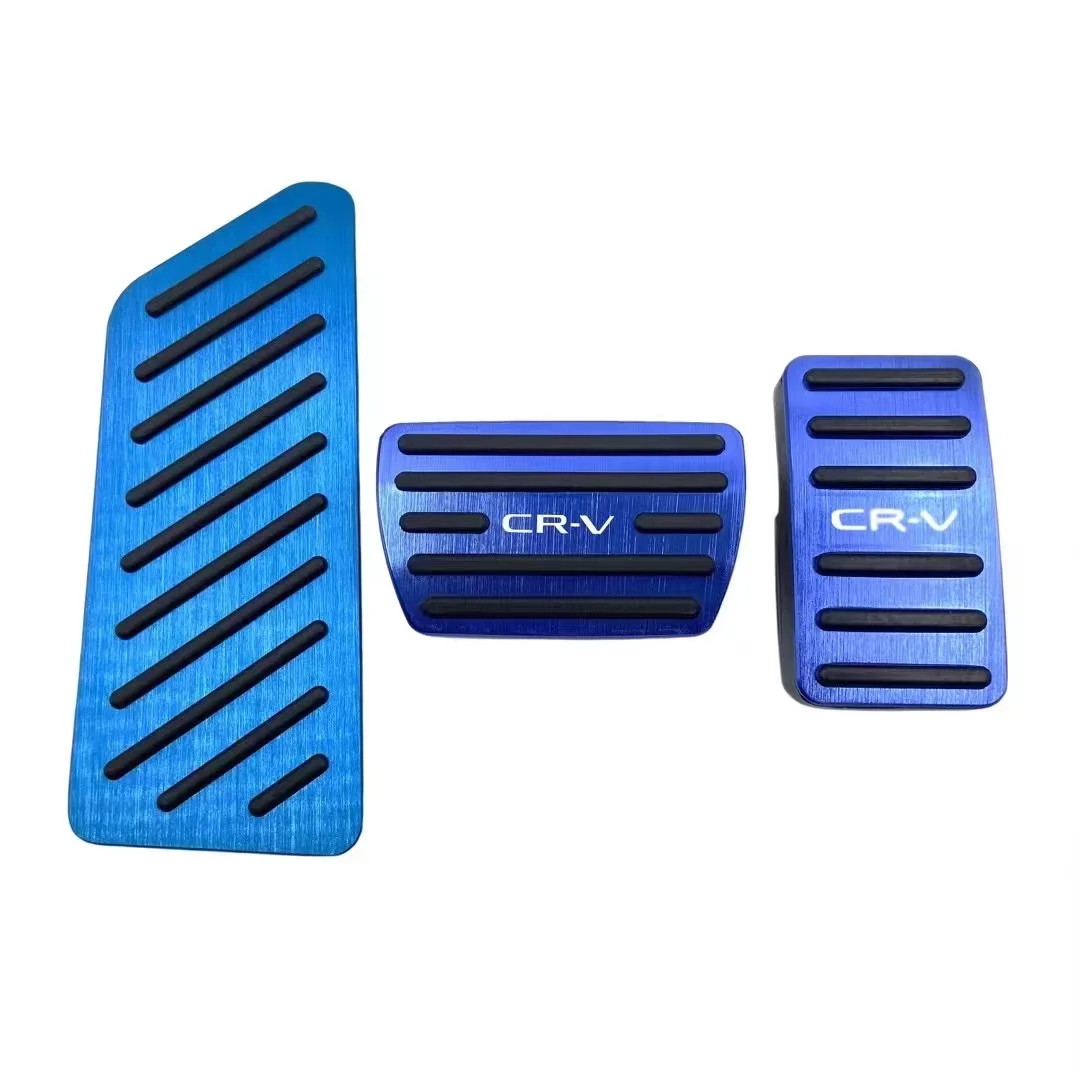2-tlg. Fußpedal Pads Für Honda CRV 2017-2022 - Aluminium Gaspedal Abdeckungen