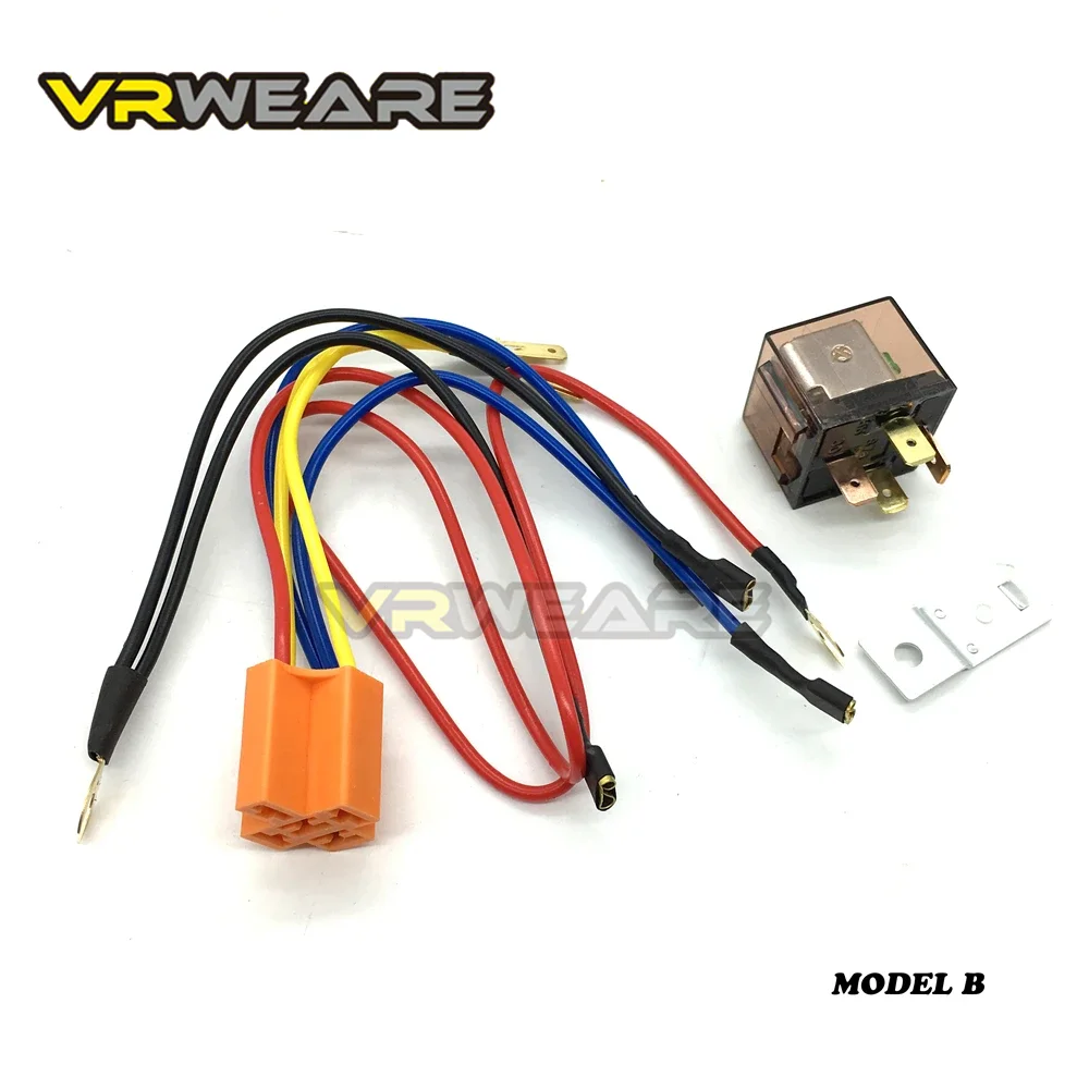 Universal 12V Horn Cable Relay Motorcycle Horn Wiring Harness Kit Car Truck Relay Fuse motorcycle horn