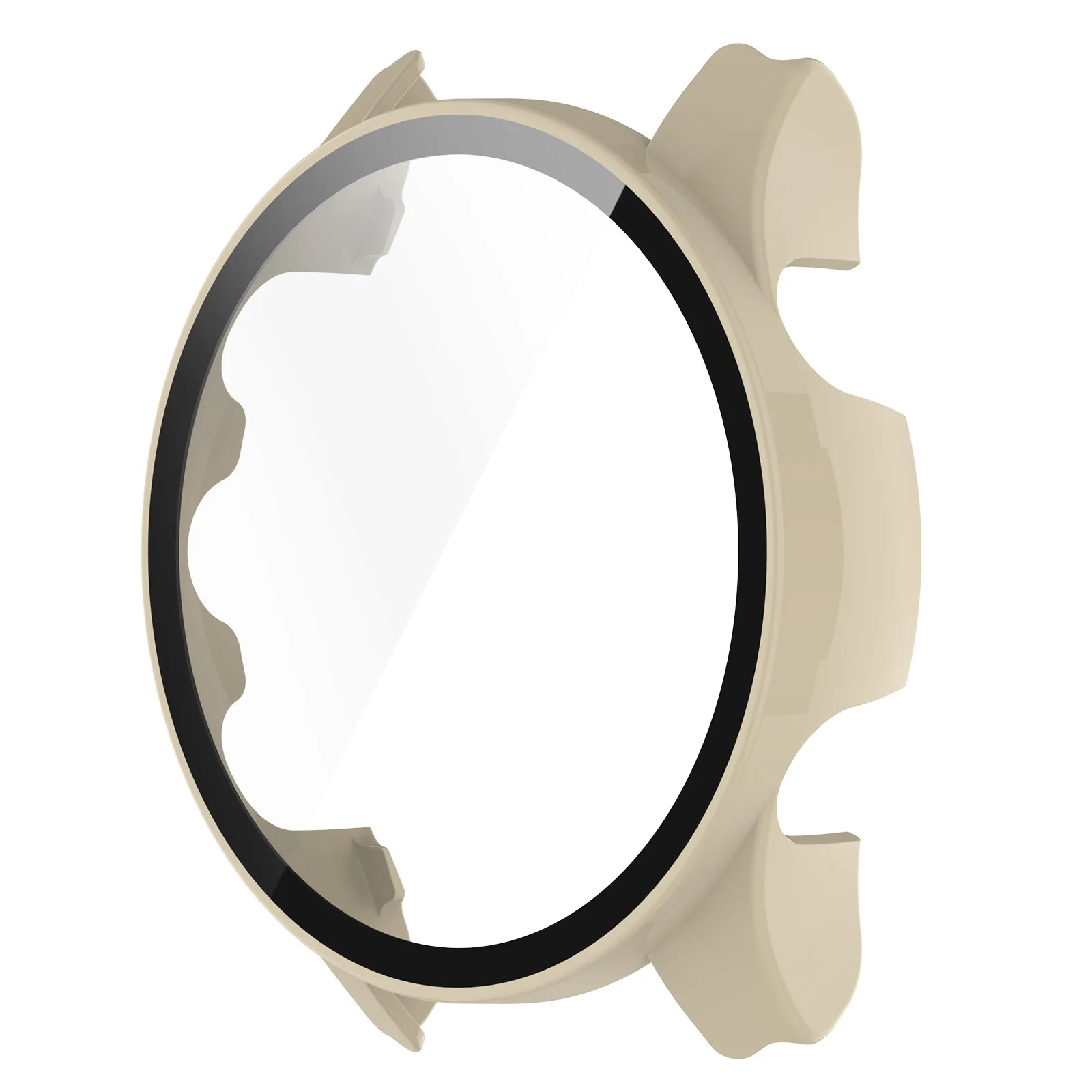 Premium Protective Hard Case with Full Coverage Glass for Watches - Durable PC Frame Shell