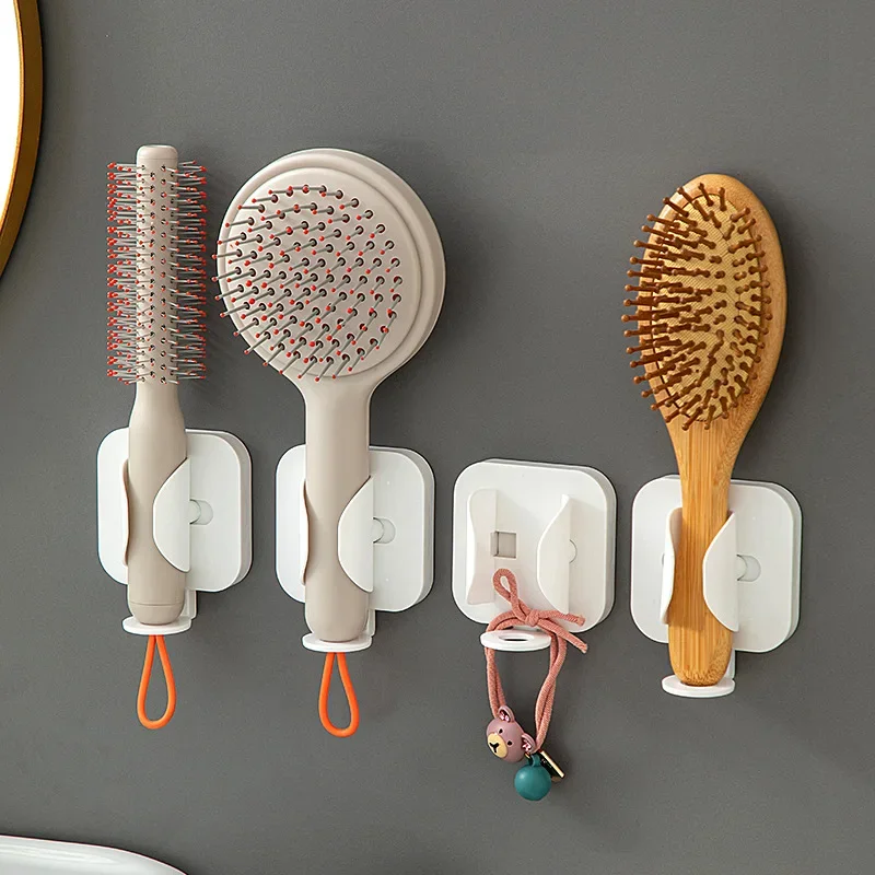 

Toothpaste Comb Holder Non-punching Wall-mounted Toothbrush Holder Gravity-sensing Electric Toothbrush Storage Rack Bathroom