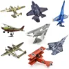 DIY Colorful 3D Metal Puzzle Aircraft VF-1S Model The RAH-66 Aircraft  Gift Toys for Adults Metal Earth Educational Toys for14+ 1