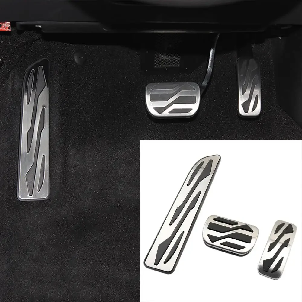 

Fit For Ford Mondeo Fusion MK4 Lincoln MKZ 2014 2015 2016 2017 2018 Stainless steel Non Slip Gas Fuel Brake Footrest Pedal Cover
