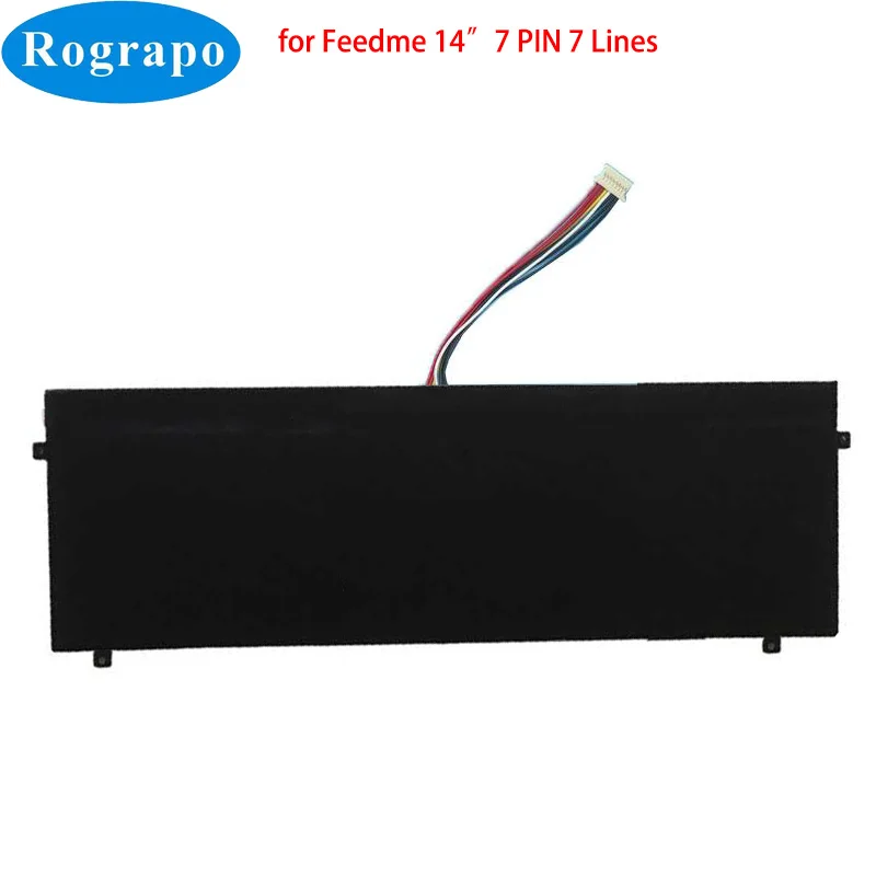 Nova Bateria do Portátil do Caderno de 7.6v 5000mah para Feedme 14 Alimente-me 5080270p H5080270p Pinos Fios Plug