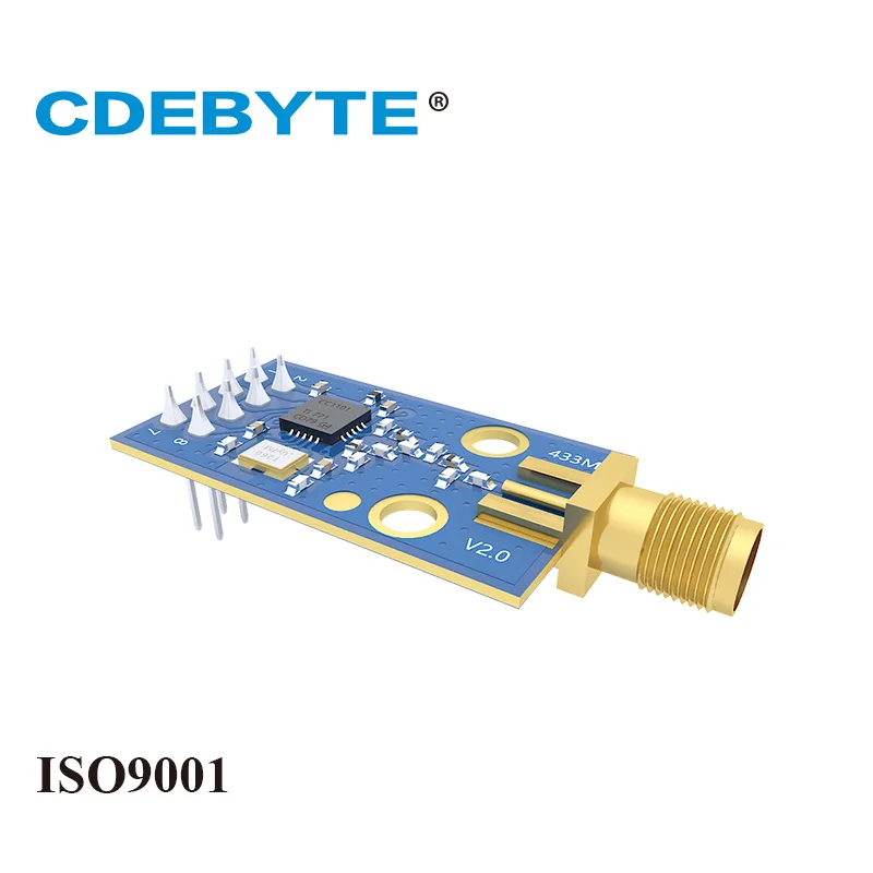 CC1101 RF modul E07-M1101D-SMA 433mhz 10dbm SPI SMD bezdrátový transceiver namočit SMA-K anténa rádiový vysílač a přijímač CDEBYTE