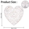 Heart shape 30x30cm