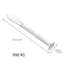 Tobacco Smoking Pipe Cleaner Pipe Presser Pressing Rod 2 in1 Tobacco Pipe Cleaner Smoking Tobacco Pipe Tamper Tool Cleaning Tool 5