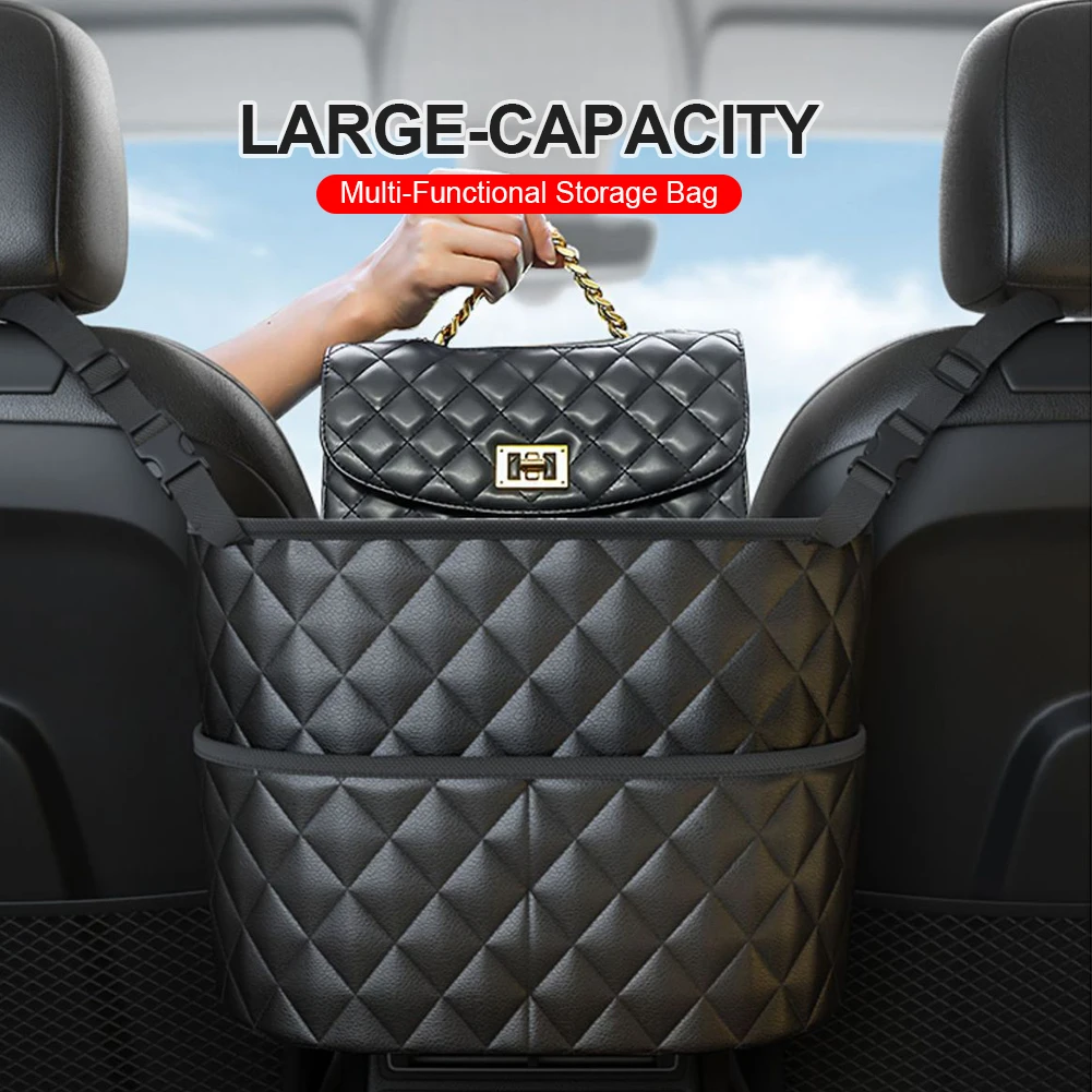 

Car Storage Box Armrest Box Storage Bag Organizer Pet Child Barrier