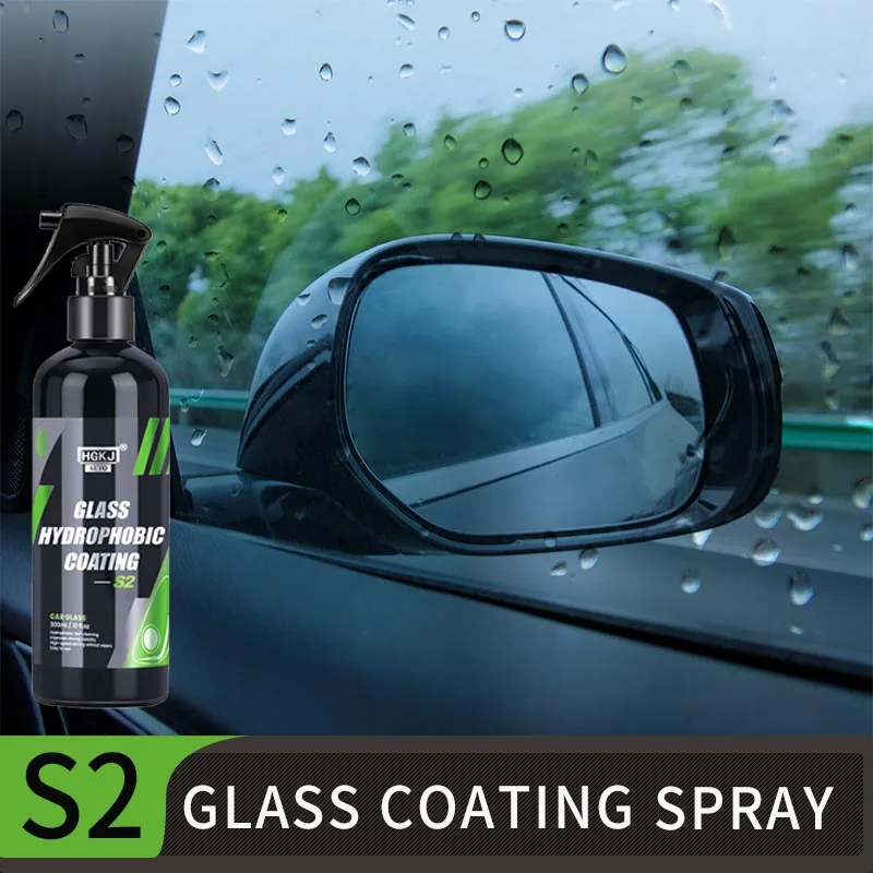 Anti-Rain For Cars Glass Water Repellent Spray Long Lasting Ceramic  Windshield Nano Hydrophobic Protection Coating Car Care