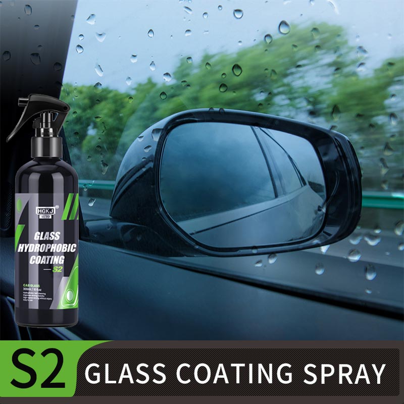 Anti-rain For Car Glass Water-repellent Anti-fog Coating HGKJ S2 Windsreen Waterproof Spray Auto Accessories