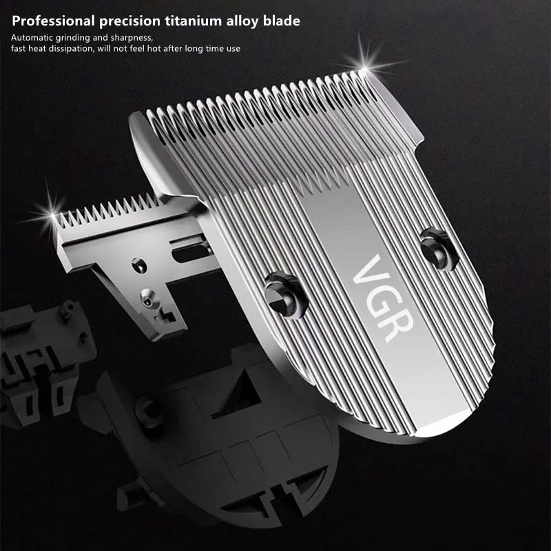 Professional Replacement Head Precision Blades Set For VGR V-256 Model Hair Clipper Trimmer barber hair clipper blade electric shaver blades