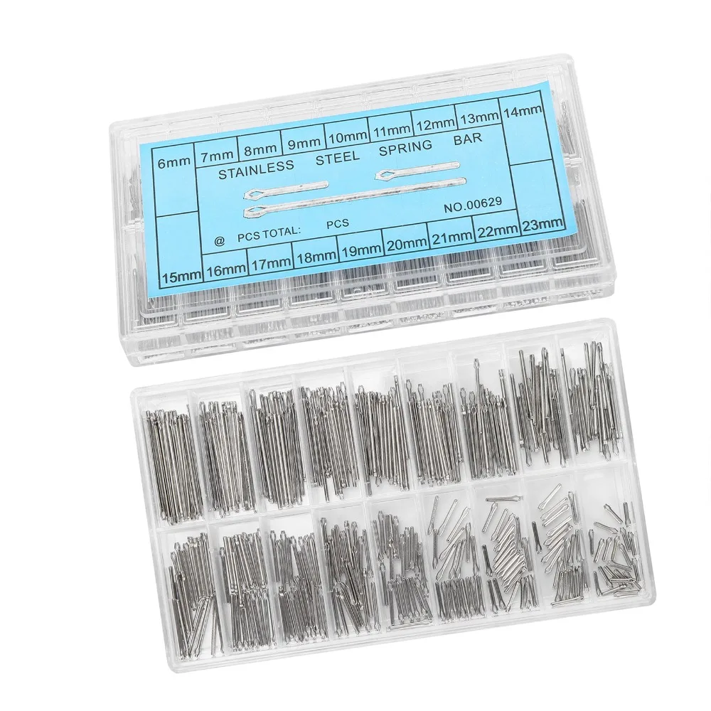 Watchmaker Pin Set 360Pcs Must-Have Stainless Steel Watch Pins 360Pcs Assortment Cotter ...