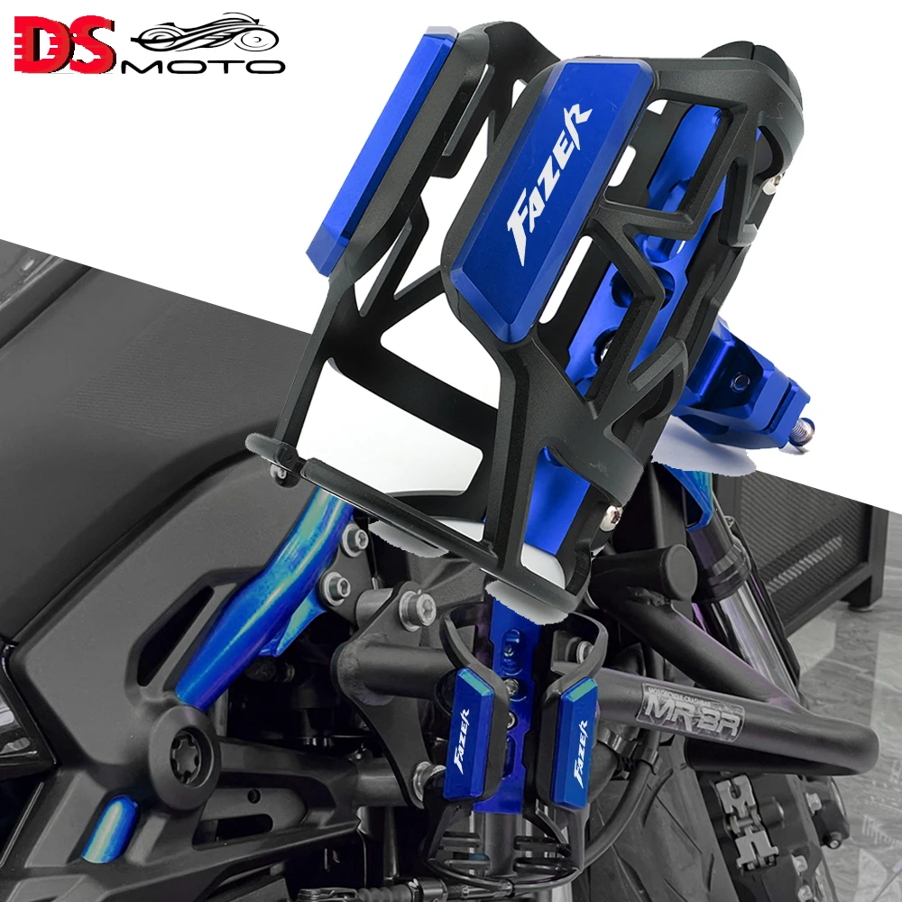 

For YAMAHA FAZER 150 250 600 1000 FZ1 FZ6 FZ8 FZ15 FZ-1 6 Motorcycle CNC Accessorie Drink Cup Holder Beverage Water Bottle Stand