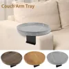 Sofa Armrest Tray Wooden Sofa Armrest Tray Easy Storage Multifunctional Anti-slip Couch Arm Holder for Drinks Snacks Organizer 1