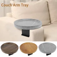 Sofa Armrest Tray Wooden Sofa Armrest Tray Easy Storage Multifunctional Anti-slip Couch Arm Holder for Drinks Snacks Organizer 1