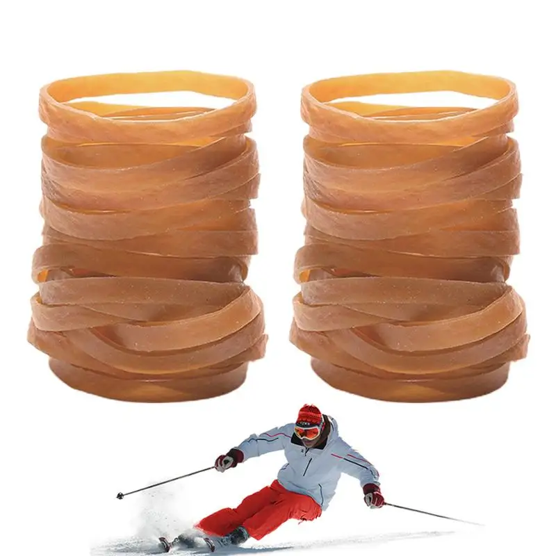 

Snowboard Brake Bands Retainers Ski Brake Retainer Bands 30pcs Ski Binding Snow Board Ski Supplies Elasticity Strap For Outdoor
