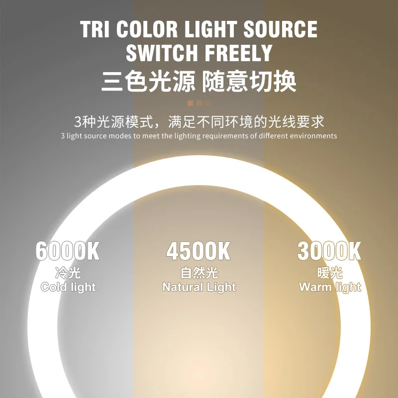 아름다운 화장 습관을 더욱 화사하게: 밝기 조절, 회전 및 메모리 기능을 갖춘 LED 화장 거울 - 단색 조명을 갖춘 USB 화장 거울
