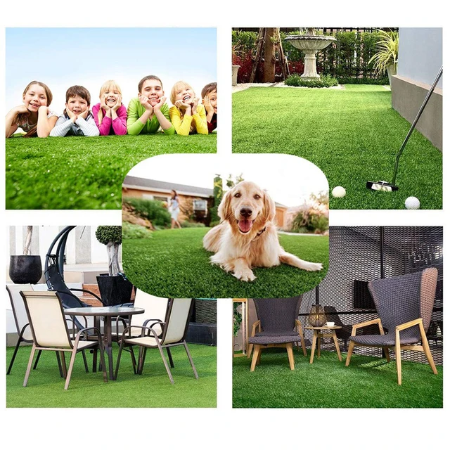 1Db 50X200Cm Mesterséges Gyeplland Szimuláció Moha Gyep Hamis Zöld Füves Szőnyeg Diy Tájkép Otthoni Padló Dekoráció - Image 4