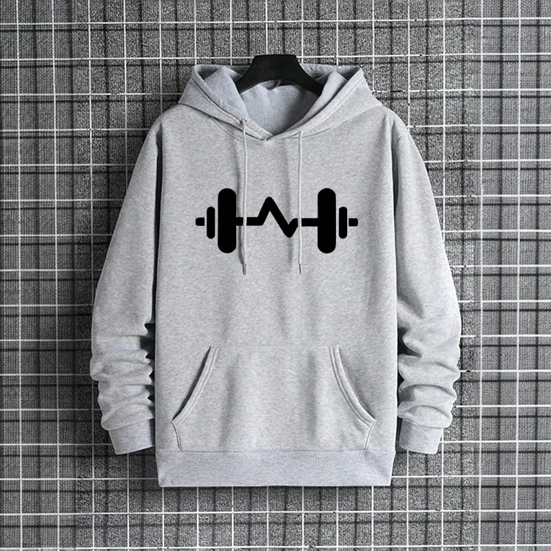 Men's Urban Streetwear Sweatshirt Gym Fitness Pullover