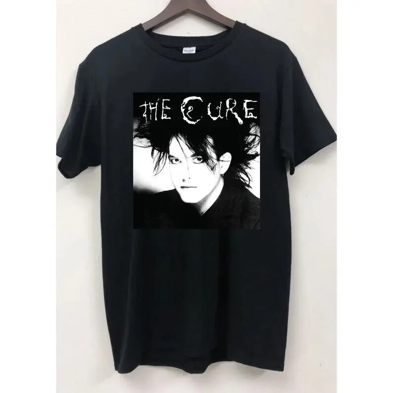 Vintage Robert Smith The Cure Goth Maglietta Musicale Anni '80, The Cure Robert Illustratat