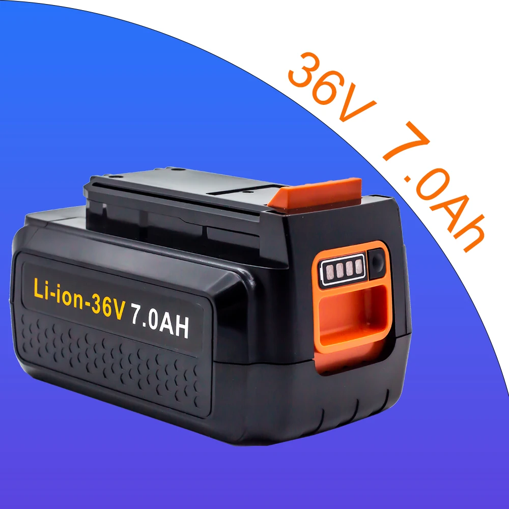 Rechargeable Battery Compatible Black Decker 36v Black Decker Battery 36v 7000mah Aliexpress
