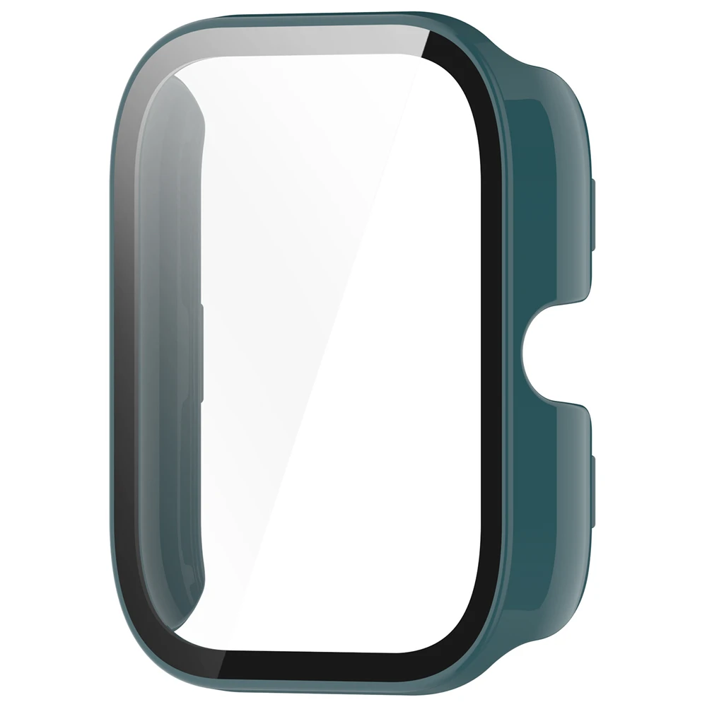 Durable One-Piece Watch Case with Tempered Glass Screen Protector