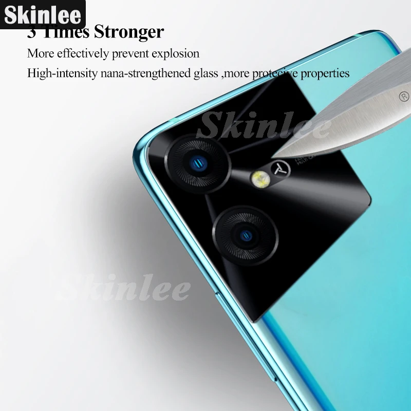Skinlee Tecno Pova Neo 3 2 카메라 렌즈 보호대 풀 커버 렌즈 유리 필름, Tecno Pova 5 Pro Free Fire 휴대폰 필름, 2 개