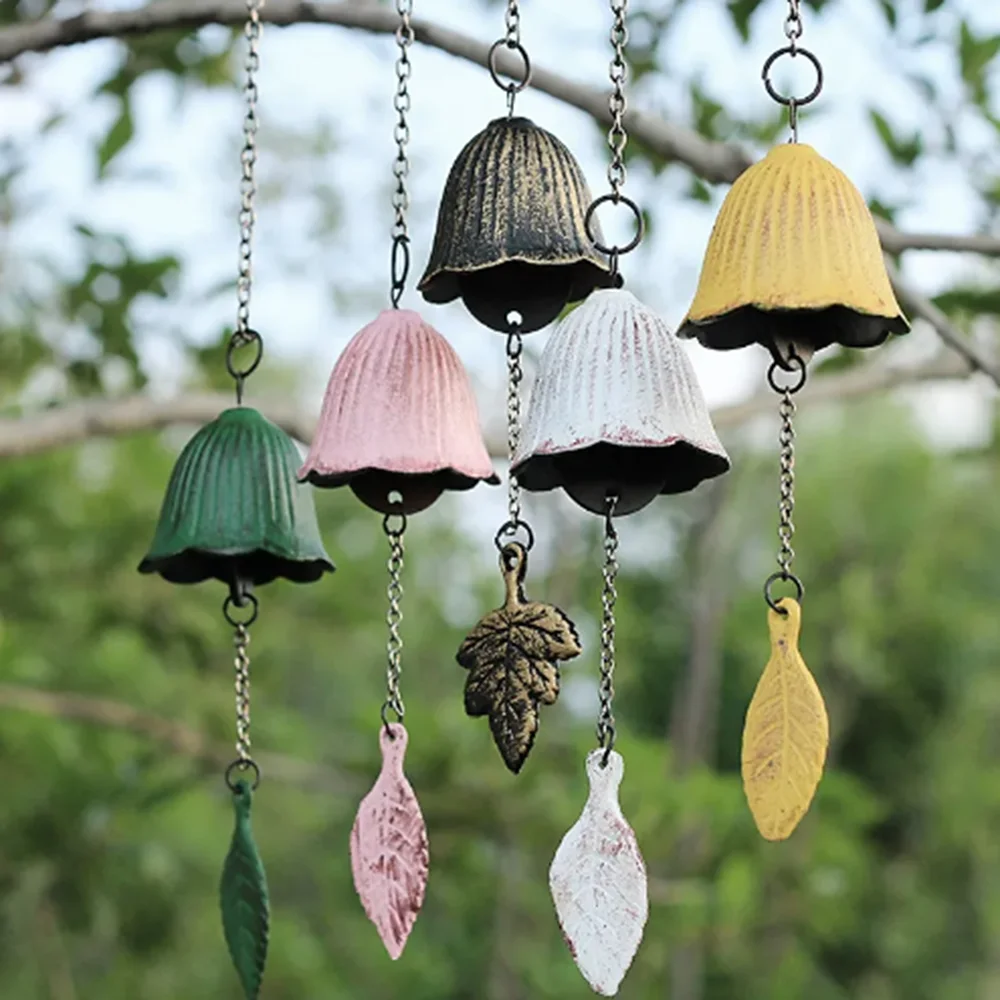 

Japanese Iron Wind Chimes Yard Wind Bells Garden Decoration Outdoor Hang Pendants Lucky Temple Bells Deco Jardin Exterieur