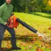 25.4cc 2 Stroke Handheld Leaf Blower Gas Orange Blower for Blowing Snow Road Sanitation Leaf Cleaning 1