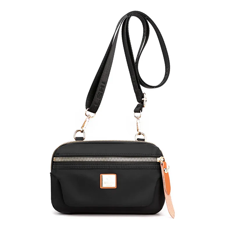 

Nylon Ladies Shoulder Bags Small Women Crossbody Bag Stitching Girls Tote Bag Purse Female Mobile Phone Wallet Messenger Bag