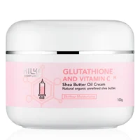 AILKE crème blanchissante et éclaircissante, adaptée au visage et au corps, huile de beurre de karité naturelle Intense hydratante réparation peau craquelée 5