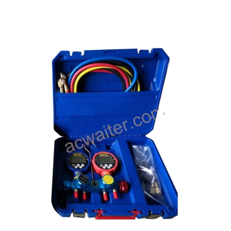 

Car ac tools air conditioning repair tool gauge component 4Valve Digital manifolds