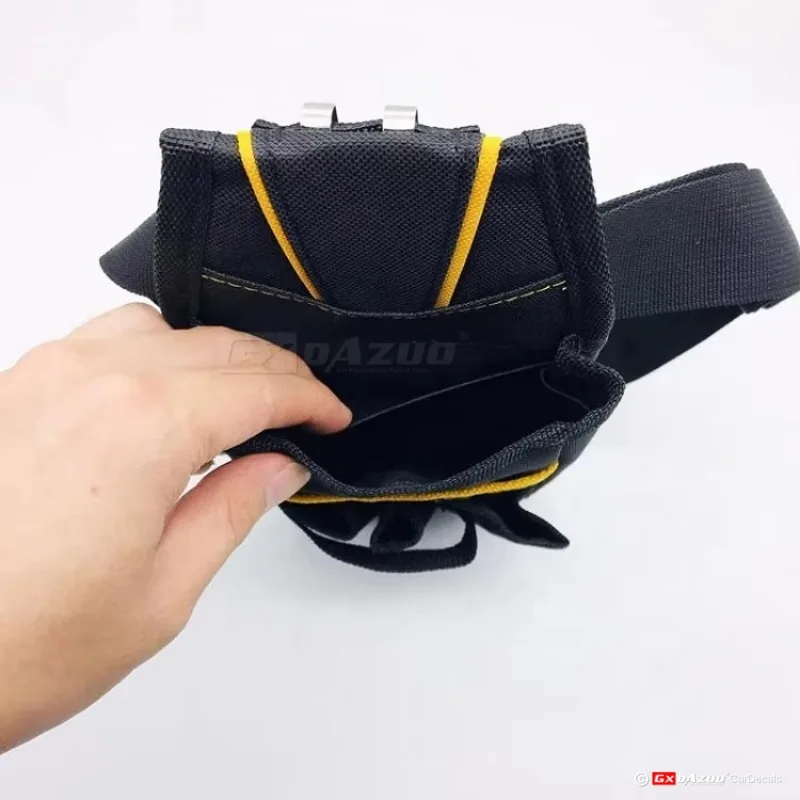 25cm 블랙 폴리에스터 비닐 틴트 도구 가방