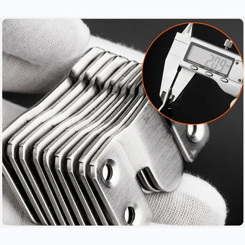 Hanging Hooks 10PCS(5Pairs) Interlock Flush Mount Bracket Furniture Connector Wall Picture Frame Hanger Display