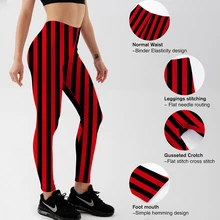

HOT Sexy Fashion Hot Pirate Leggins Pants Digital Printing BEETLEJUICE RED LEGGINGS For Women,High Waist Leggings, High Stretch
