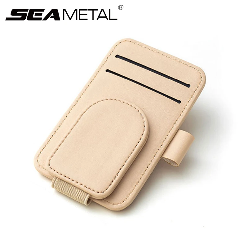 Clip di supporto per occhiali da sole per auto, supporto per visiera per auto, tasca per visiera auto, tasca per visiera per auto, tasca per occhiali da sole