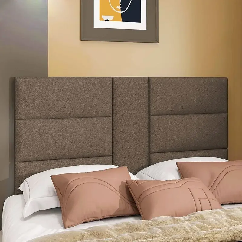 Bed Headboard 3D Home Decoration Head Board Stickers Cabecero Cama 135 Headboards Head Board Self Adhesive Wallpaper