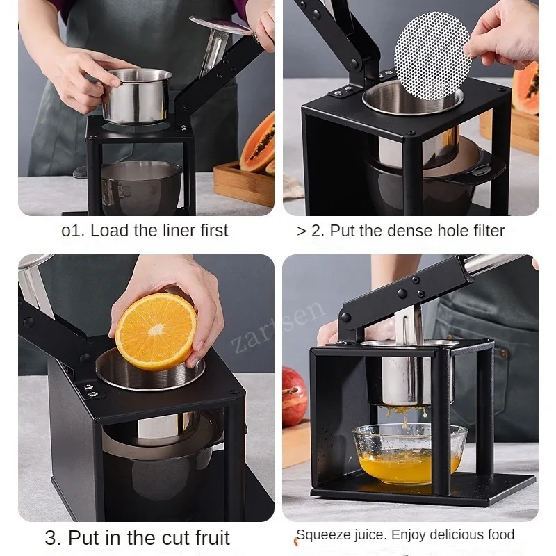 Extracteur manuel de jus d'orange et de citron et de glace, presse-agrumes  manuel, machine de mélange frais et sain, robots de cuisine, Ju479 -  AliExpress