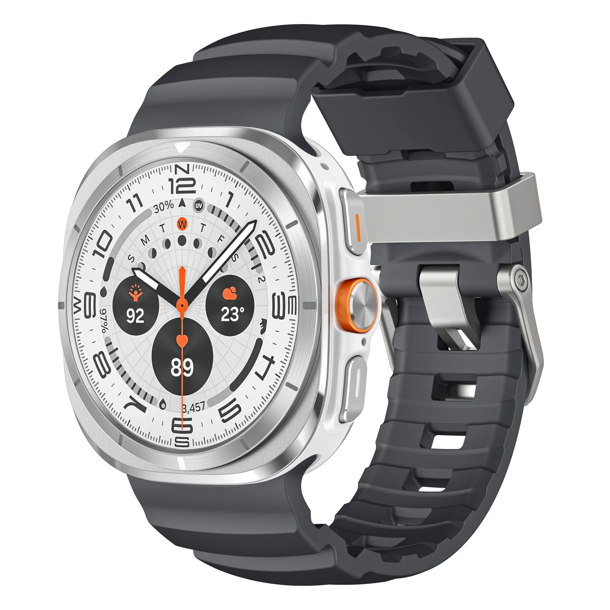 Silicone Sport Strap for Smartwatch - 47mm Bracelet Accessory