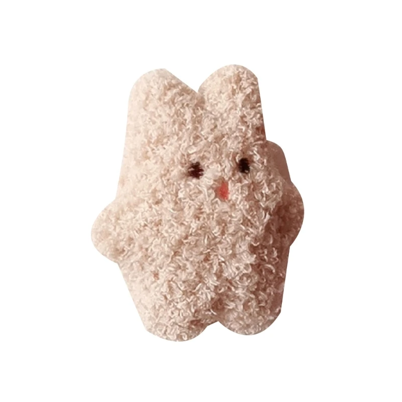 Door Stoppers Wall Protector Bear Rabbit Shapes Door Handle Bumper used for Protecting Wall Doorknobs Refrigerator