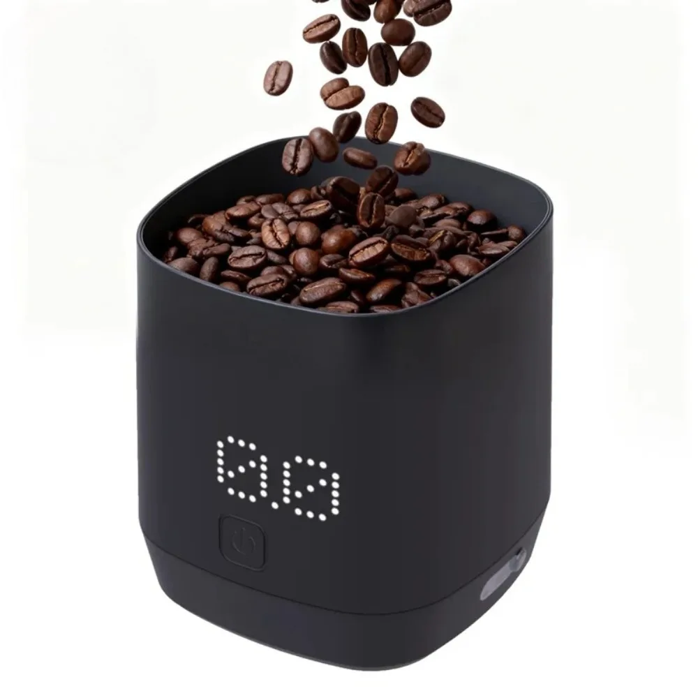 Smart Coffee Weighing Cup – Rechargeable Dosing Cup with LED Display, 200g Capacity, Lightweight & Portable for Precision Brewing